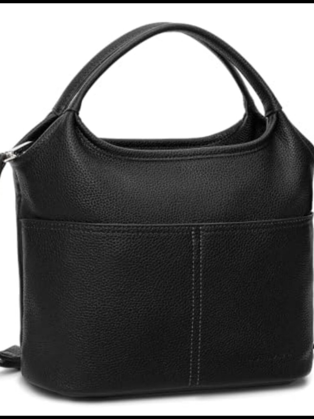 SENDEFN Vegan Leather Satchel Crossbody Bag Detachable Strap Top Handle